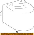 8974748020 Toyota Oem Pdc Backup Reverse Aid Beeper