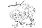 89952-35011 Toyota Lexus Scion Toyota-lexus-scion 89952-35011 Toyota Lexus Scion Toyota-lexus-scion