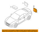 8t0907568 Audi Oem Lane Departure Module