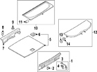 8u0-947-555 Audi Genuine Oem Sensor
