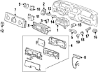 8w3z-11654-aa Mercury Genuine Oem Headlamp Switch