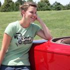 910-992-xl-grn 910992-xl-grn Speedway Motors Ladies Vintage Logo