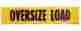9126 Jjkeller Oversize Load Wide Reversible Sign Yellow 6 Foot