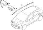 93490-1w320 Kia Genuine Oem Clockspring