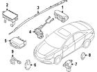 93490-3r321 Kia 934903r321 Genuine Oem