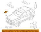 95564123000 Porsche Oem Cayenne Pdc Backup Reverse Aid Beeper