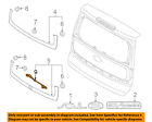 95760b2010 Kia Oem Soul Rear Back Up Camera