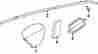 985p0-9pb8a 985p09pb8a Nissan Genuine Oem Head Air Bag 985p0-9pb8a 985p09pb8a Nissan Genuine Oem Head Air Bag