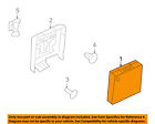 Aa5z14c689a Ford Oem Lane Departure Sensor Aa5z14c689a Ford Oem Lane Departure Sensor