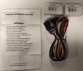 Ae-6436 Accele Ignition Starter Kill Interrupt Switch With Horn And Led