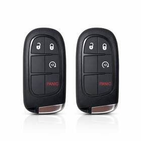 Wkk02710 Acstp 2-pc Smart Key Fob Replacement Fit For Dodge Ram 1500.. 2013-2017 Push To Start