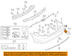 Ae5z15k861aa Ford Oem Rear Aid Reverse Sensor Retainer Bracket