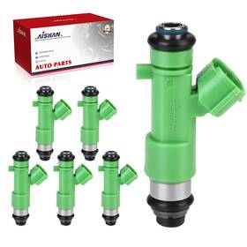 Fas002547-as Aishan 6pcs Fuel Injectors 12 Holes Compatible With Nissan 350z Altima Murano Quest