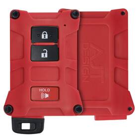 00112 Ajt Design V1 Key Fob Case Replacement For Tacoma 2016 2023 Tundra Red