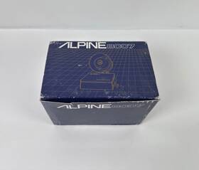 8007 Alpine New Car Alarm With Siren Old School Head Unit Security System