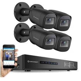 Amdv10818 Amcrest 1080p 4ch 1tb Video Security System With 4 Outdoor Cameras Amdv10818-