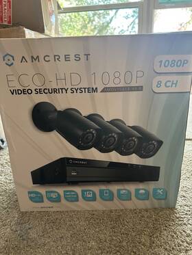 Amnv10818-4b-b Amcrest Amnv1081-4b-b 1080p Full-hd Network Video Recorder New