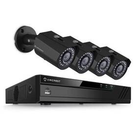 Amnv20m4-4b-b Amcrest Prohd 4 Channel 2mp Poe Video Security System 4x Outdoor Bullet Ip Ca
