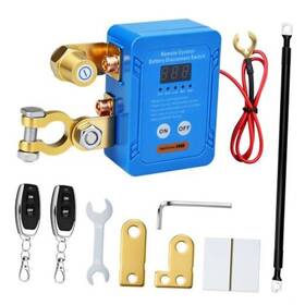 Aquasteel 771730777455 Remote Battery Disconnect Switch With Led Display Anti Theft Kill V003