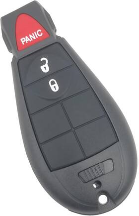 Alkz-048 Arruweer Replacement Keyless Entry Remote Key Fob Shell Case Fit For 2013-2018 Black