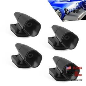 Arw30310 Arwrilt Car Deer Whistles Wind Powered Warning Devices Waterproof 4 Pcs Black