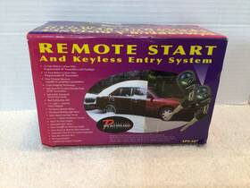 Aps-687 Audiovox Prestige Platinum By Remote Start And Keyless Entry System