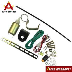 Autobrother Z1332trunkit New Trunk Release Solenoid Pop Truck Open Kit Hatch Power Car Alarms Electric