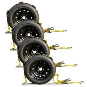 Wt006 Autofonder Heavy Duty Vehicle Tie Down Kit - 10 000lb Guaranteed Break Strength Use Fo