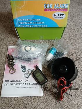 Ccdiy-v2-fm-9 Autopmall Car Alarm Protection System Auto Security 2 Way Remote Systemwireless