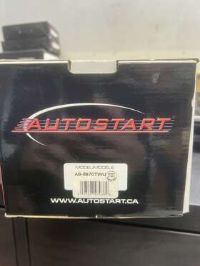 As-6870twu Autostart Security System Remote Start 2-way Pager