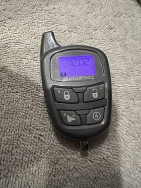 Nahas5501 Autostart Keyless Led Blue 2way Lcd Remote Tested Gray