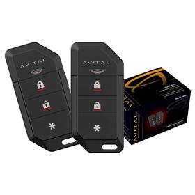 3103l Avital 044476160950 Automotive 1-way Security System With Two 4-button Remotes