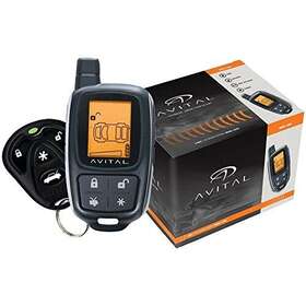 3305l Avital 2-way Lcd Security System With 4-button Remote