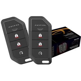 4109-l Avital 4109l 1-way Remote Start System With Two 4-button Remotes