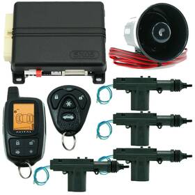 5305l Avital 5305v 2-way Remote Car Starter Alarm Security 4 Universal Door Locks