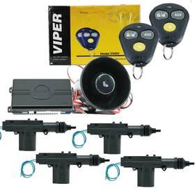 Avital 704129651791 Viper 3100v Keyless Entry Car Alarm System 4 Universal Door Lock Actuators New