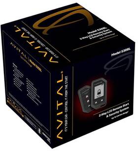 Dei5308l Avital 5308l 2-way Lcd Remote Start And Security System New Model