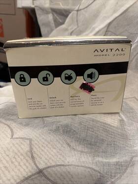 Lmd22001 Avital Model 2200 Car Alarm And So Much More