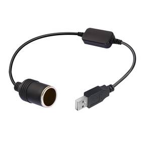 Ayecehi 630792179525 Usb A To 12v Car Cigarette Lighter Adapter 8w Max Black For Driv Inch