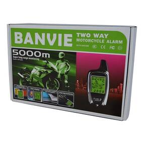 43249-135151 Banvie 2 Way Motorcycle Security Alarm System With Remote Engine Start