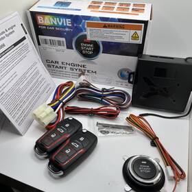 Fmk-8006 Banvie Car Engine Start System Alarm Keyless Entry Model Open Box