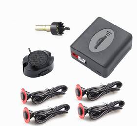 Bcsmmcar 929131166273 Car Reverse Backup Radar Kit Sound Alarm Buzzer Flat 4 Parking Sensor Adjustable
