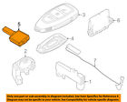 Be8z15k602a Ford Oem Fiesta Keyless For Key Fob Remote