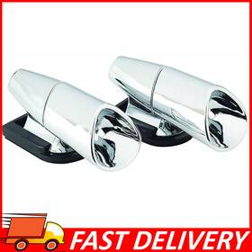 22-1-01001-8 Bell Ultrasonic Car Deer Warning Whistle Alert Device Chrome Pack Of 2