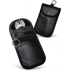 Bfxm-fb-s2 Bfxm 2 Pcs Faraday Bag For Car Keys Rfid Signal 2pcs S 5.21 3.35 In