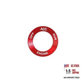 Bq22699 Bilisin Aluminum Engine Push Start Button Cover Trim Compatible Challenger-red Bq22699 Bilisin Aluminum Engine Push Start Button Cover Trim Compatible Challenger-red