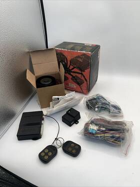 Bw4150 Black Widow Nos Full Feature Vehicle Security. Two 5 Button Remotes