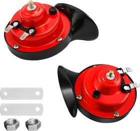 Blau Grun 750110187824 2pcs 300db Super Loud Train Horns 12v Waterproof Air Replacement Kit Car