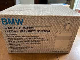 Bmw 888881600203 Remote Control Vehicle Security System P/n 88881600203