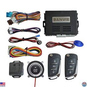 B085mds31m Brand Banvie Keyless Entry Alarm System With Remote Starter And Push To Start Ignition